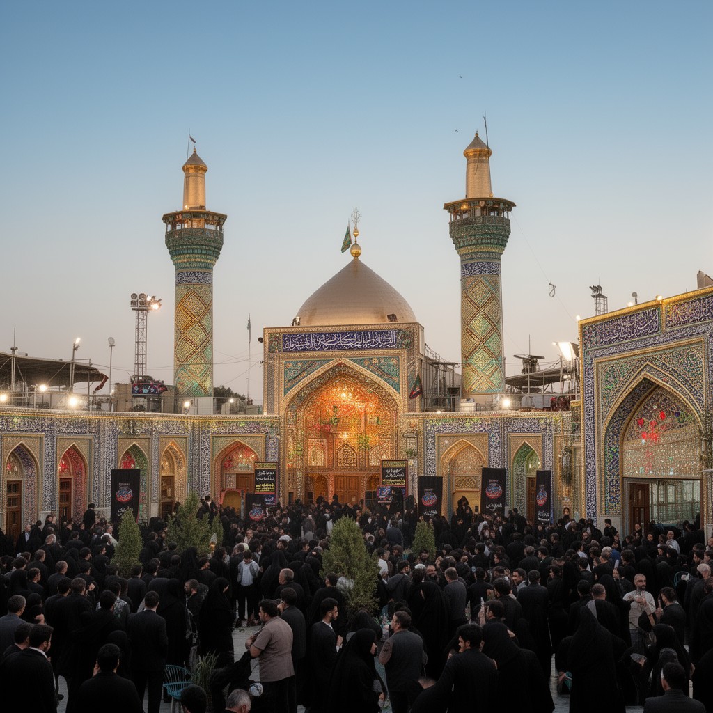 AI-generated illustration of Karbala