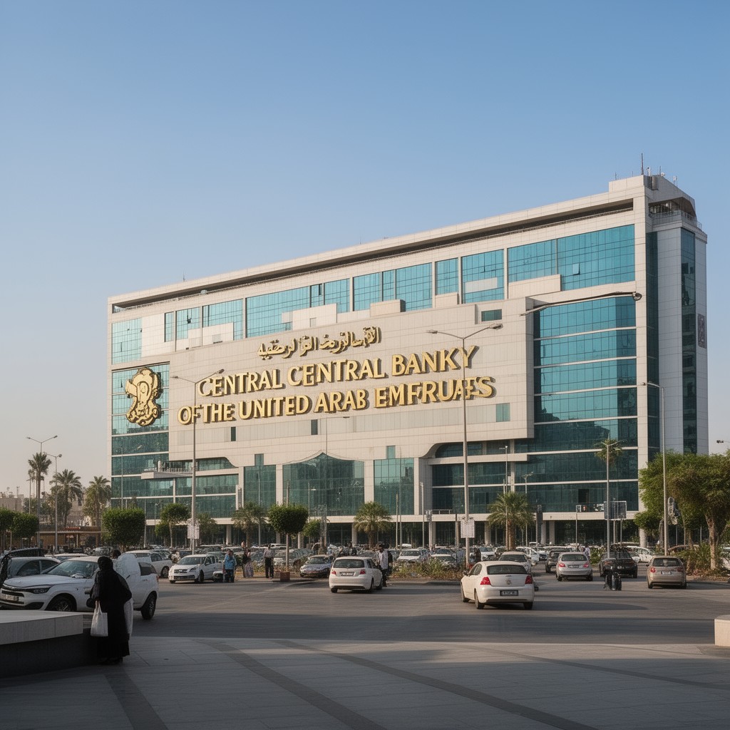 AI-generated illustration of Central Bank of the United Arab Emirates