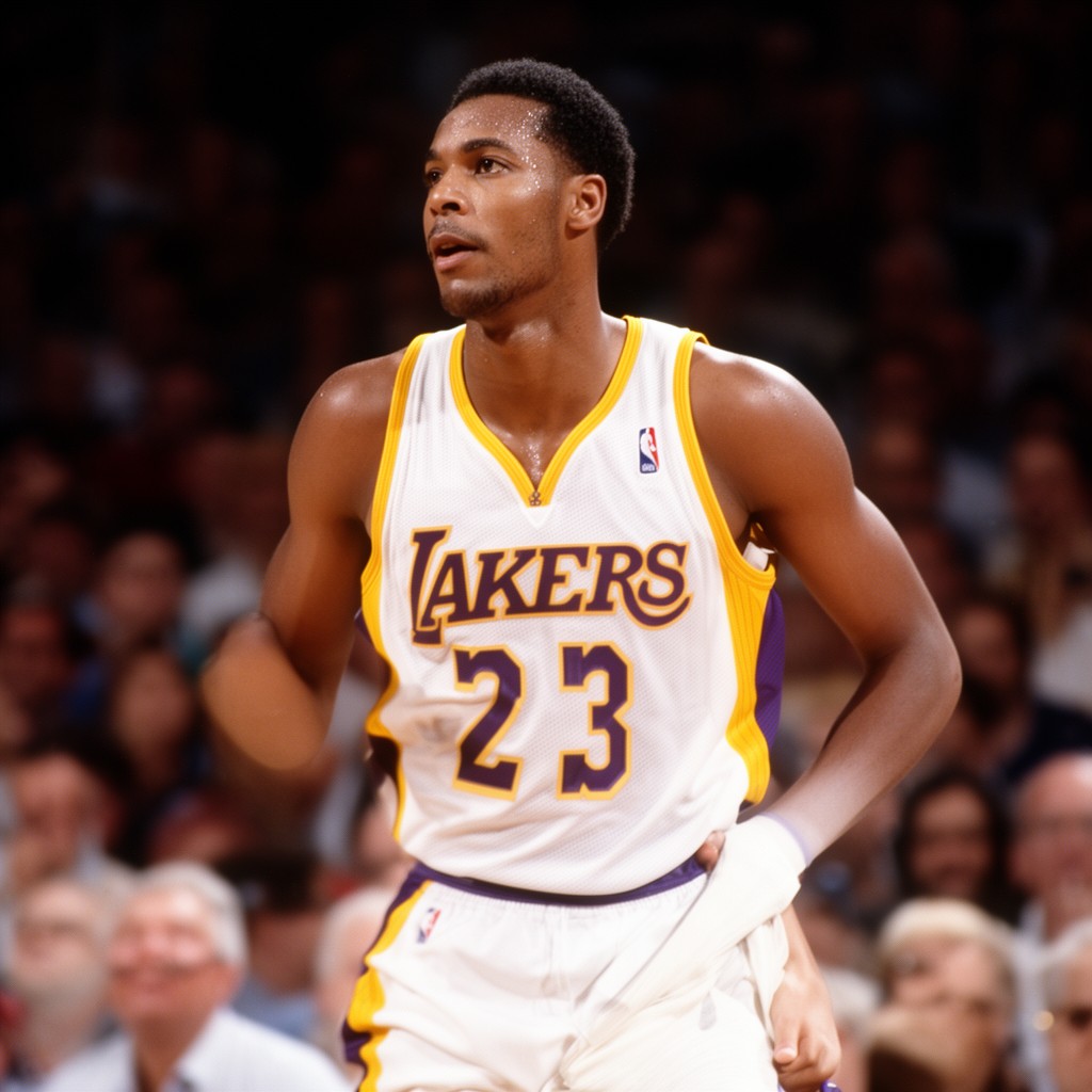 AI-generated illustration of James Worthy