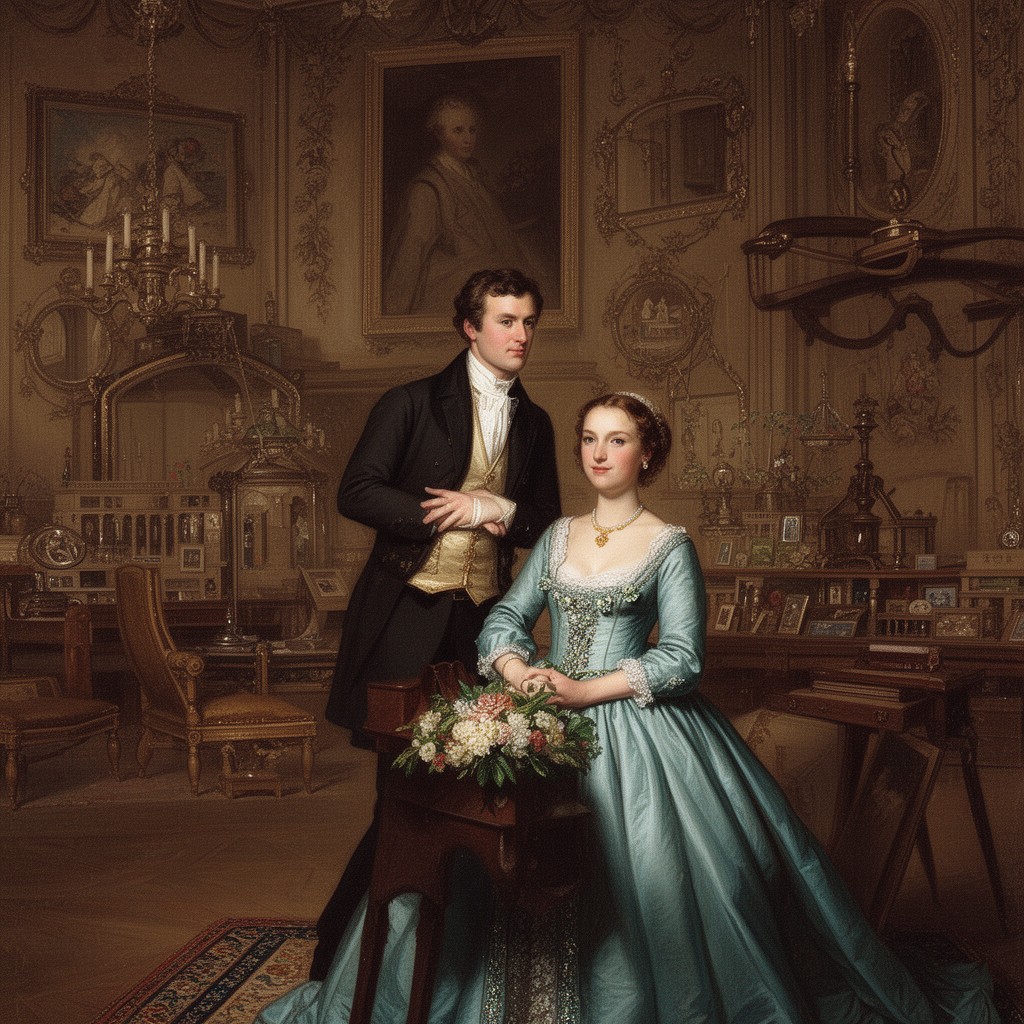 AI-generated illustration of Jane Fitzwilliam