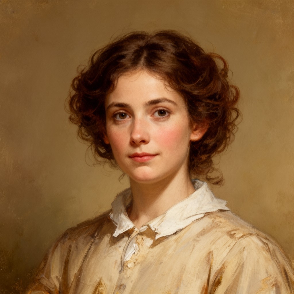 AI-generated illustration of Judith Gardenier