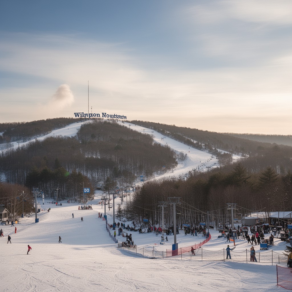 AI-generated illustration of Wilmot Mountain