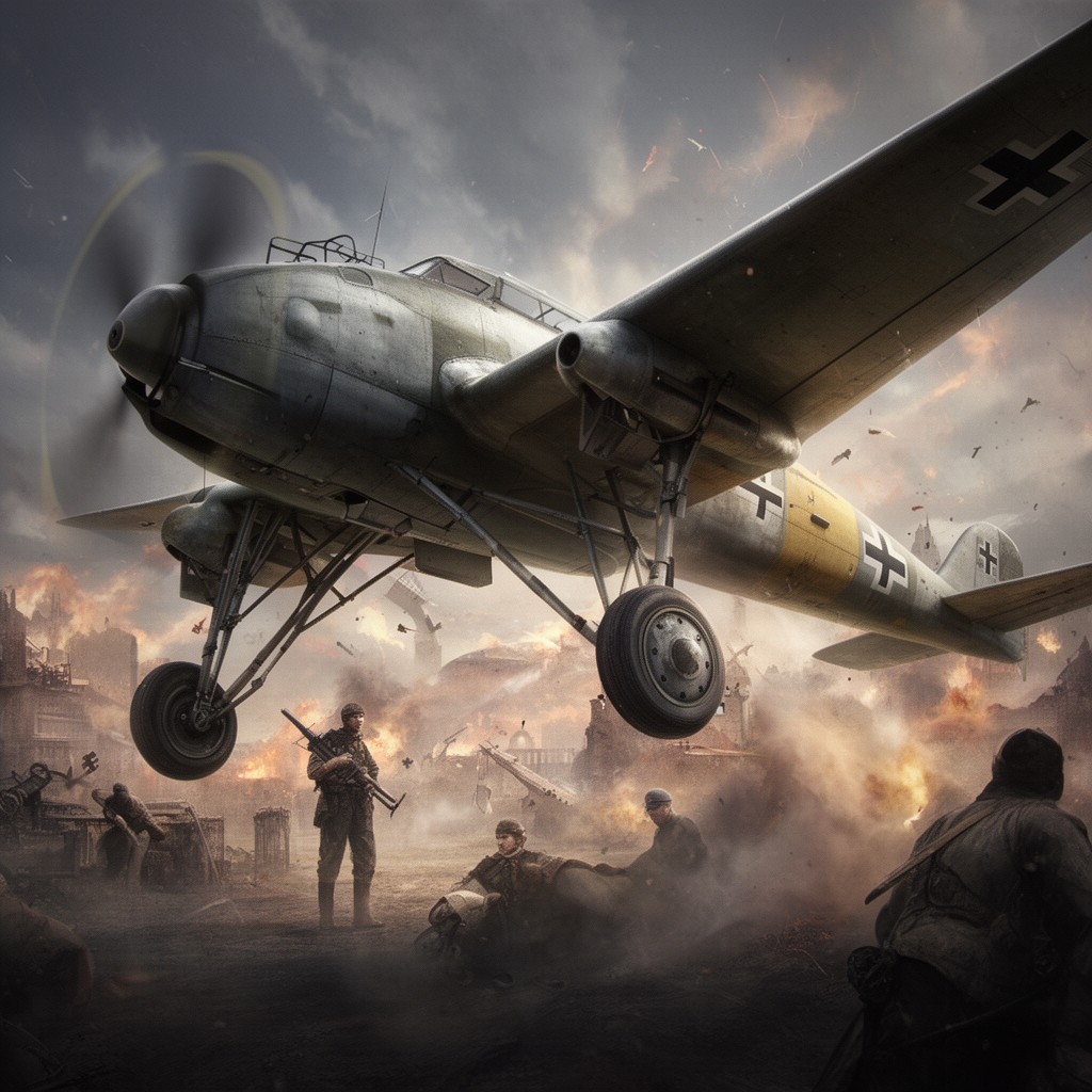AI-generated illustration of Fieseler Fi 103