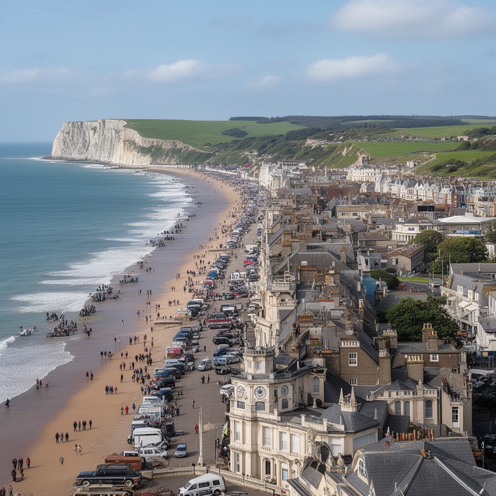 AI-generated illustration of Eastbourne