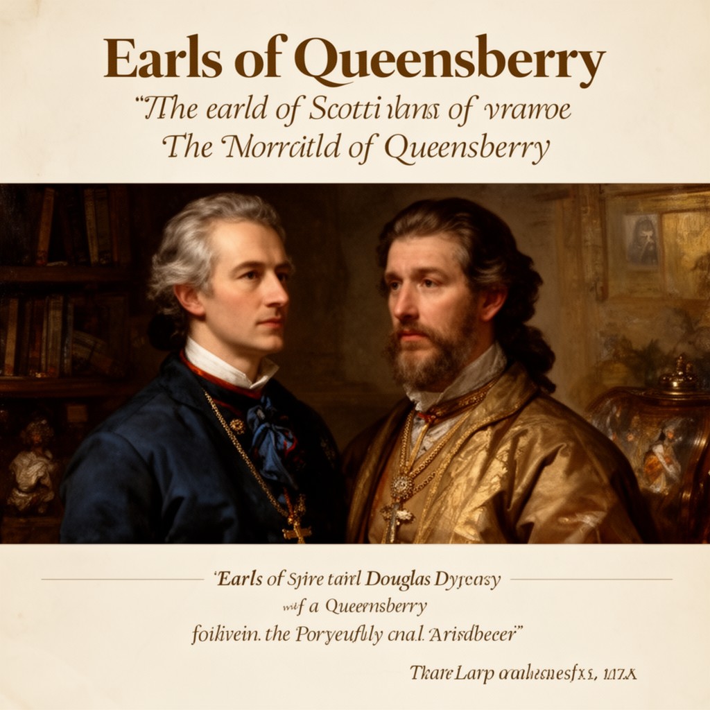 AI-generated illustration of Earls of Queensberry