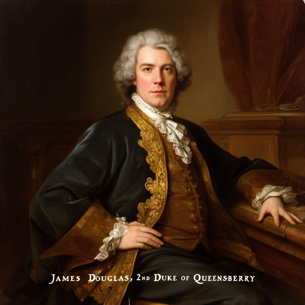 AI-generated illustration of James Douglas, 2nd Duke of Queensberry