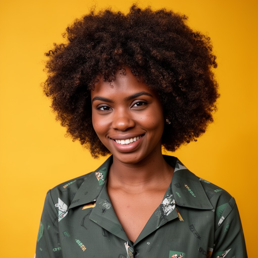 AI-generated illustration of Afro-Surinamese