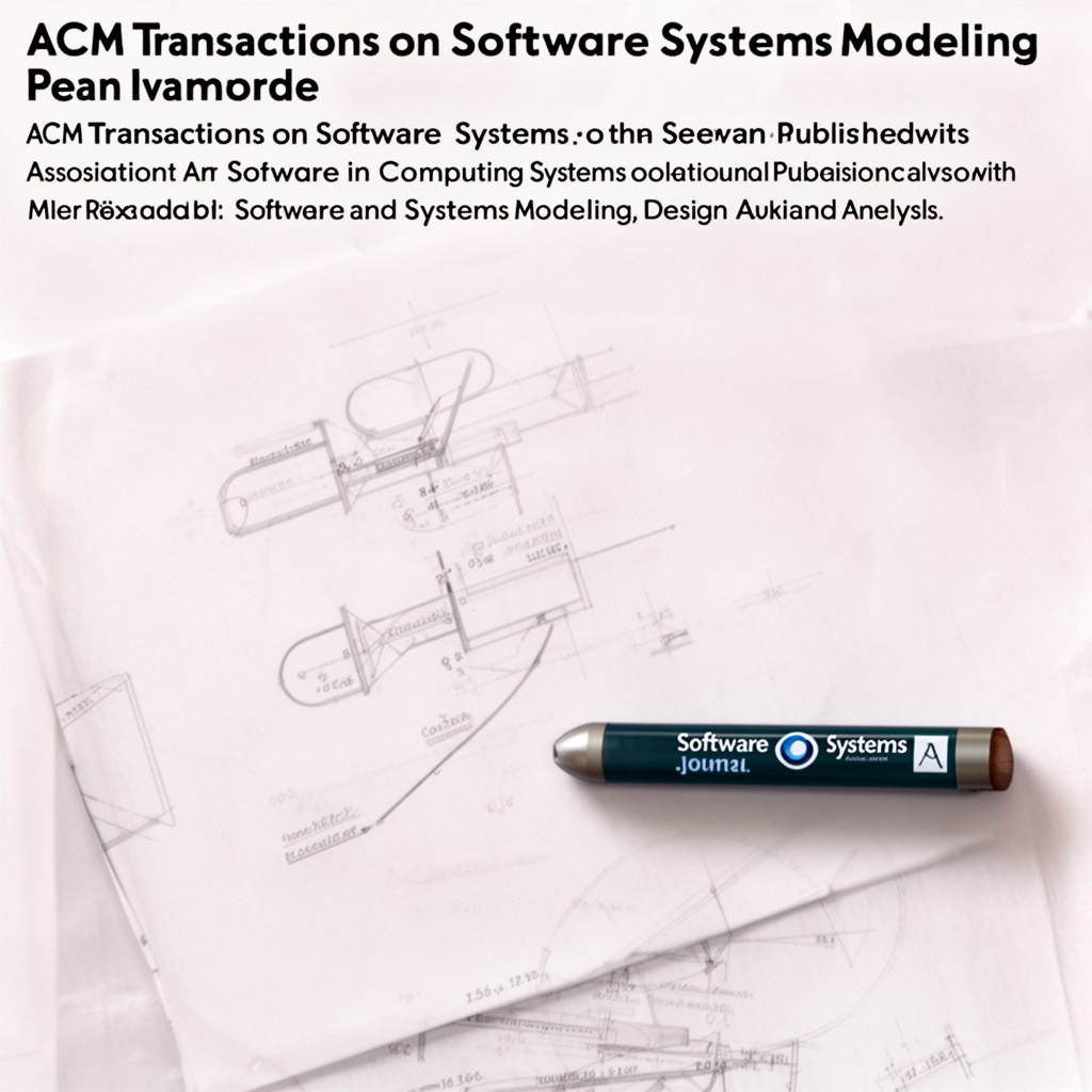 AI-generated illustration of ACM Transactions on Software Systems Modeling