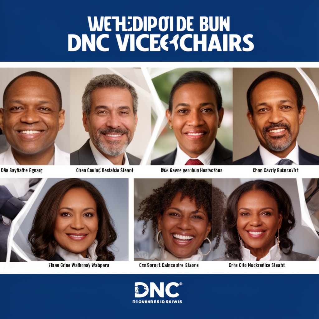AI-generated illustration of DNC Vice Chairs