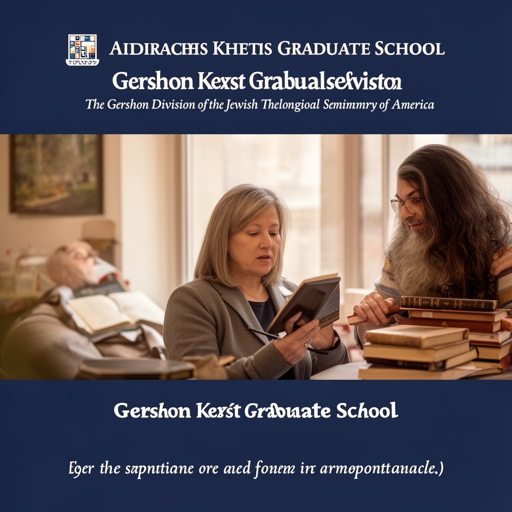 AI-generated illustration of The Gershon Kekst Graduate School