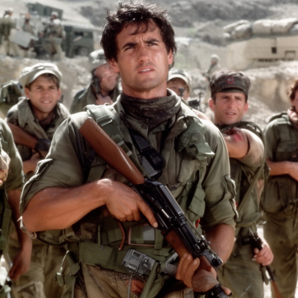 AI-generated illustration of Rambo III