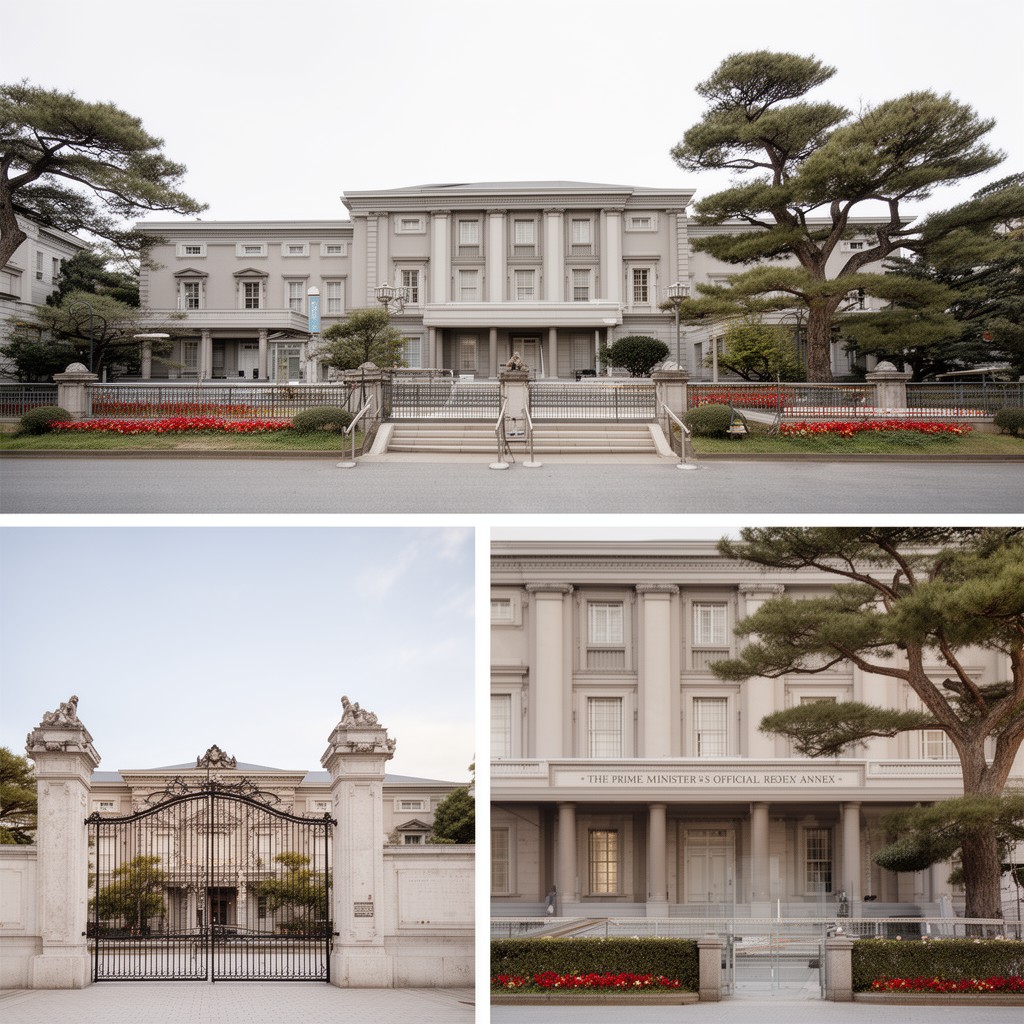AI-generated illustration of Prime Minister’s Official Residence Annex