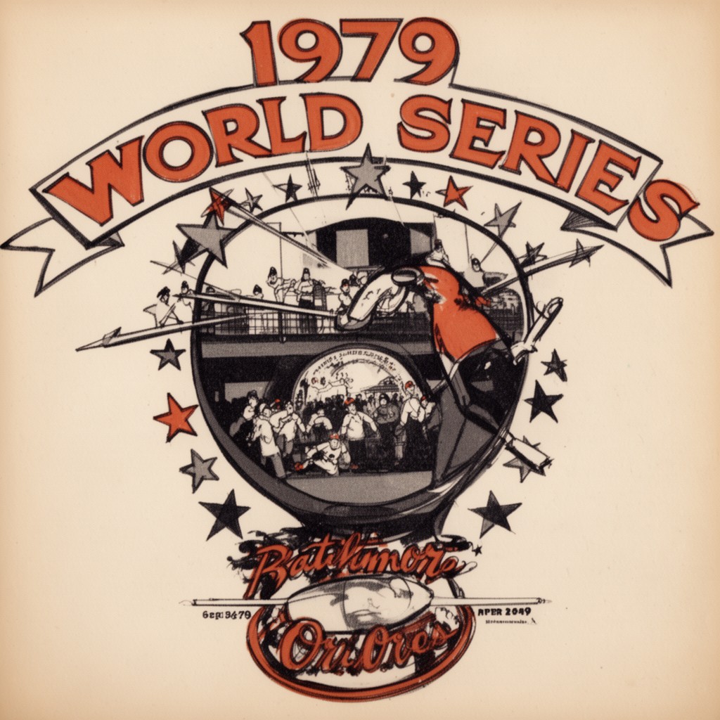 AI-generated illustration of 1979 World Series