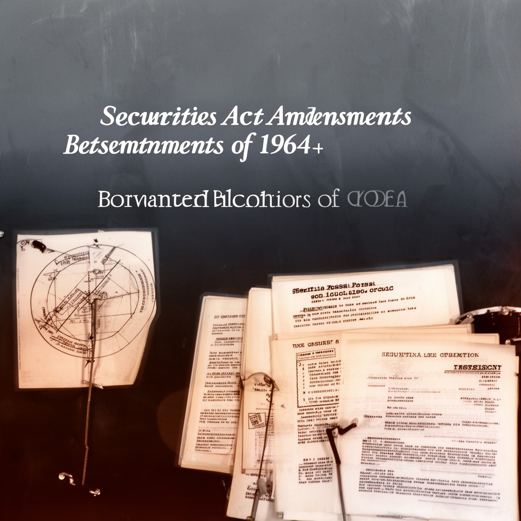 AI-generated illustration of Securities Act Amendments of 1964