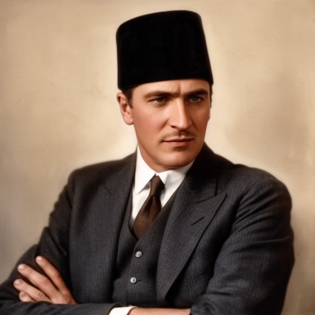 AI-generated illustration of Mustafa