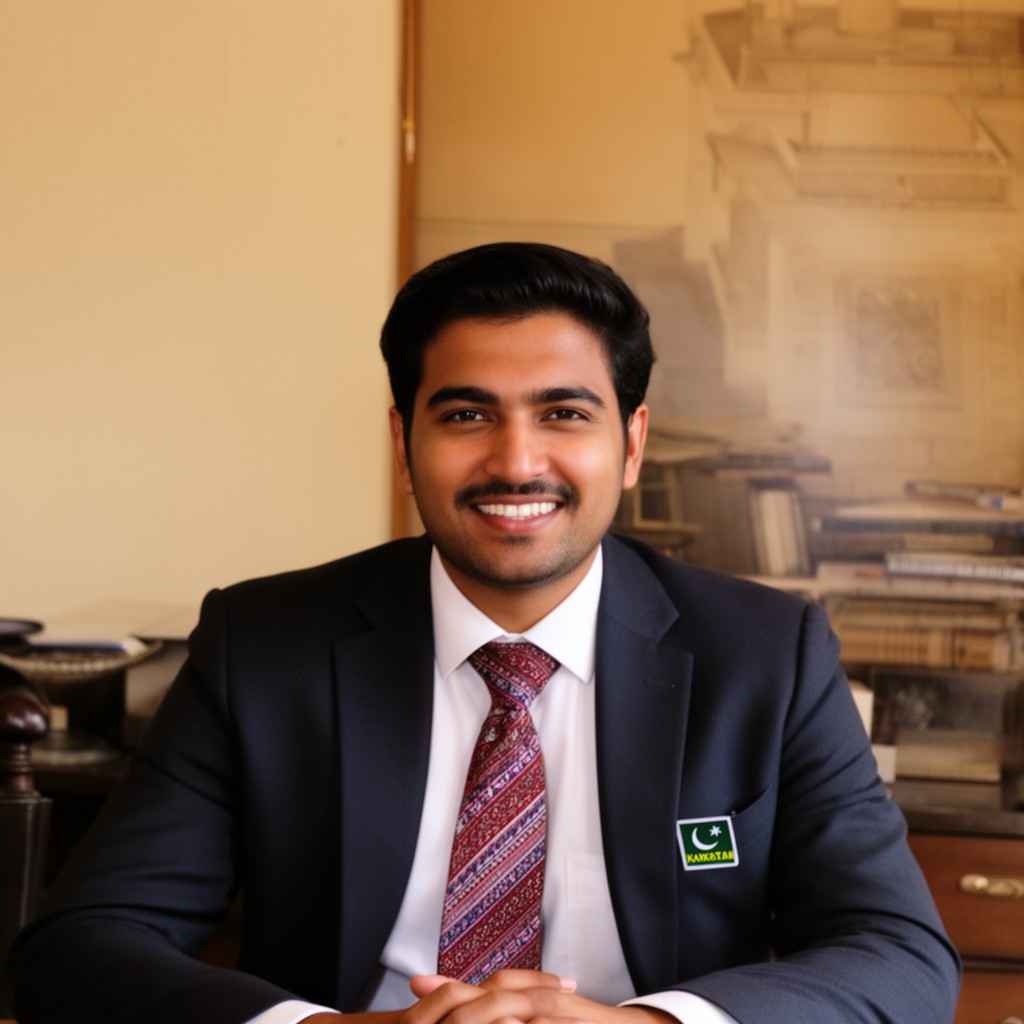 AI-generated illustration of Pakistani New Zealander