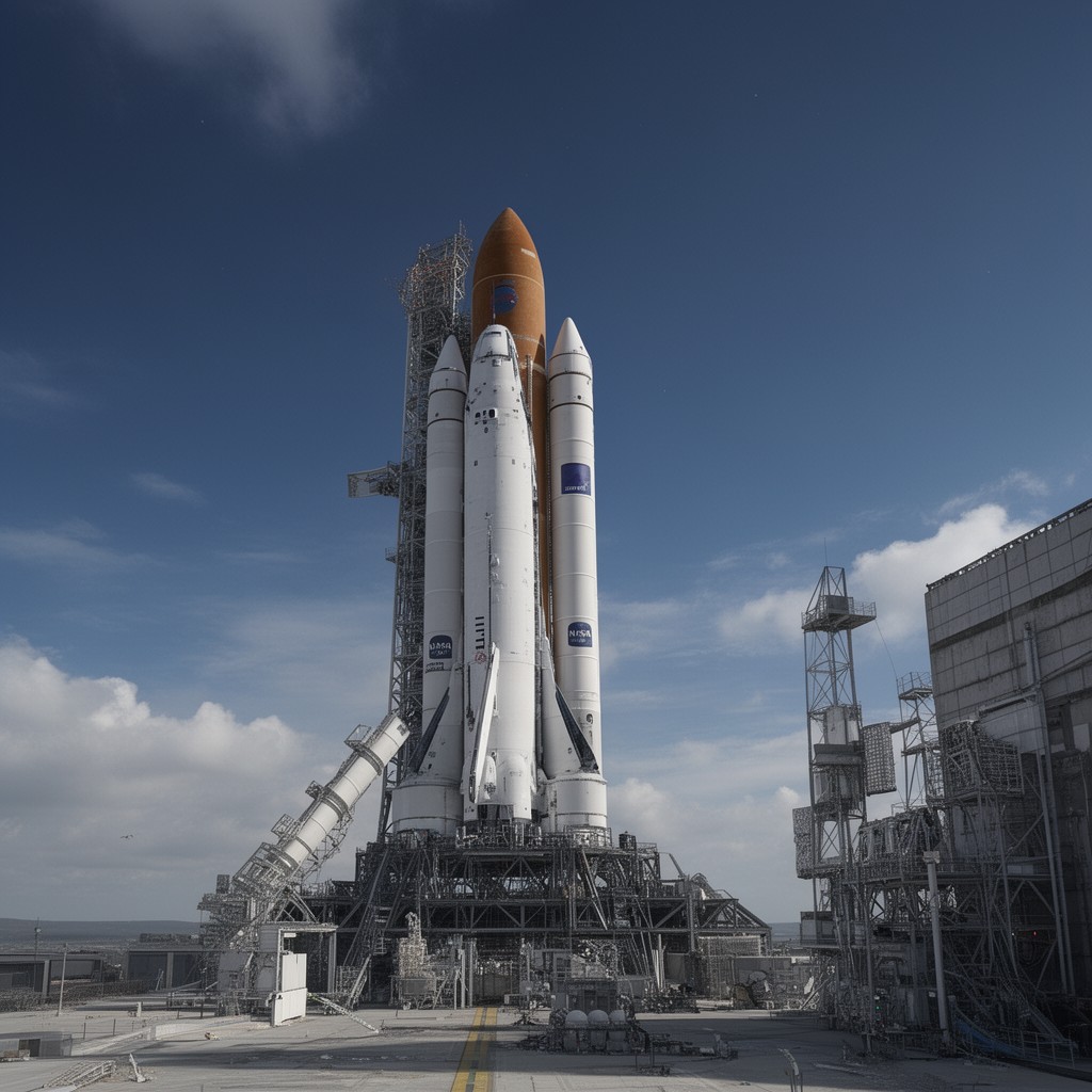 AI-generated illustration of Artemis II