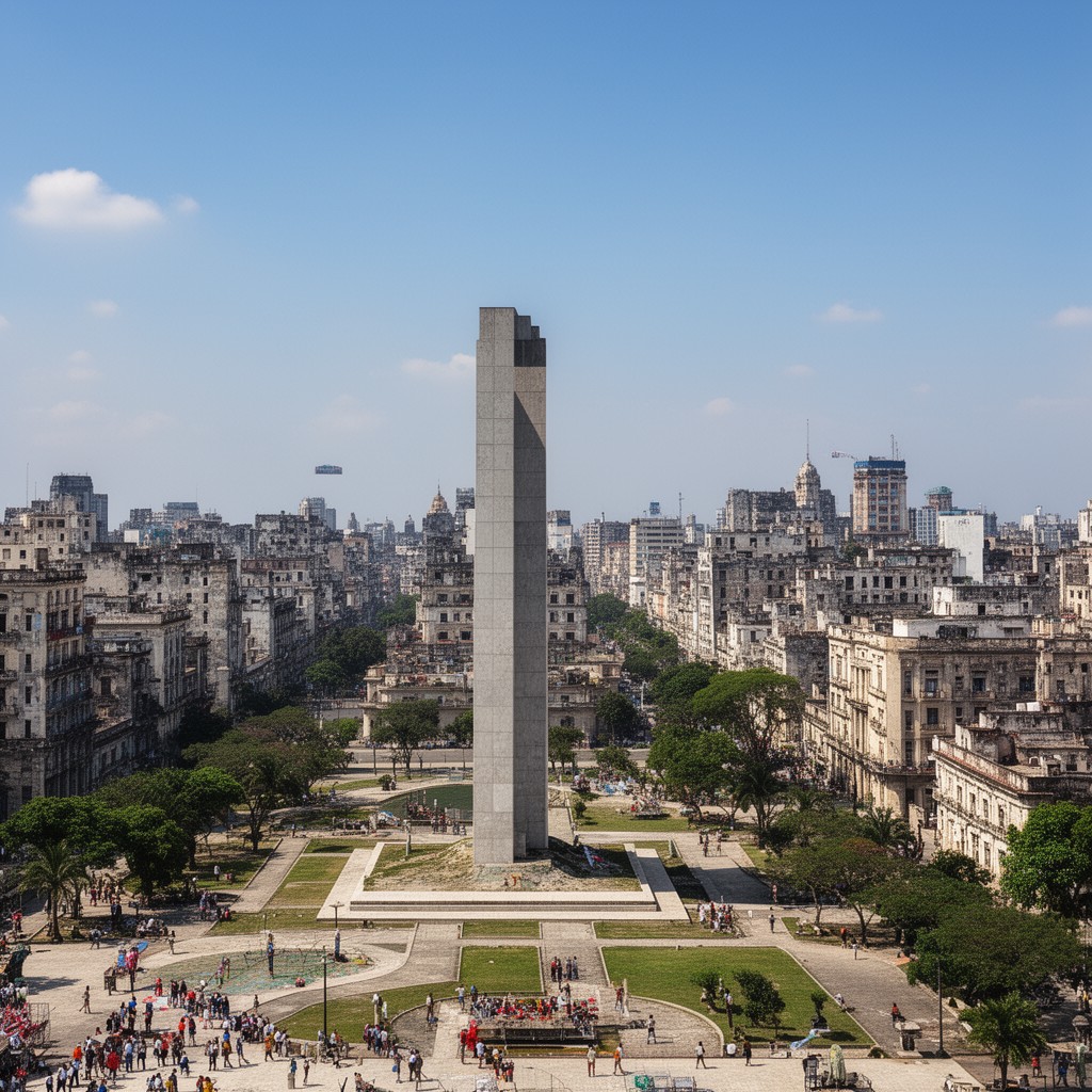 AI-generated illustration of Municipality of Plaza de la Revolución