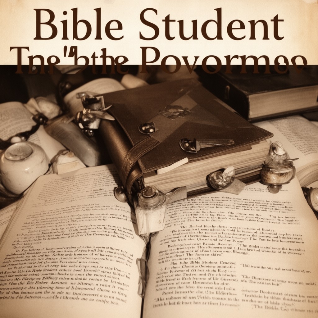 AI-generated illustration of Bible Student movement