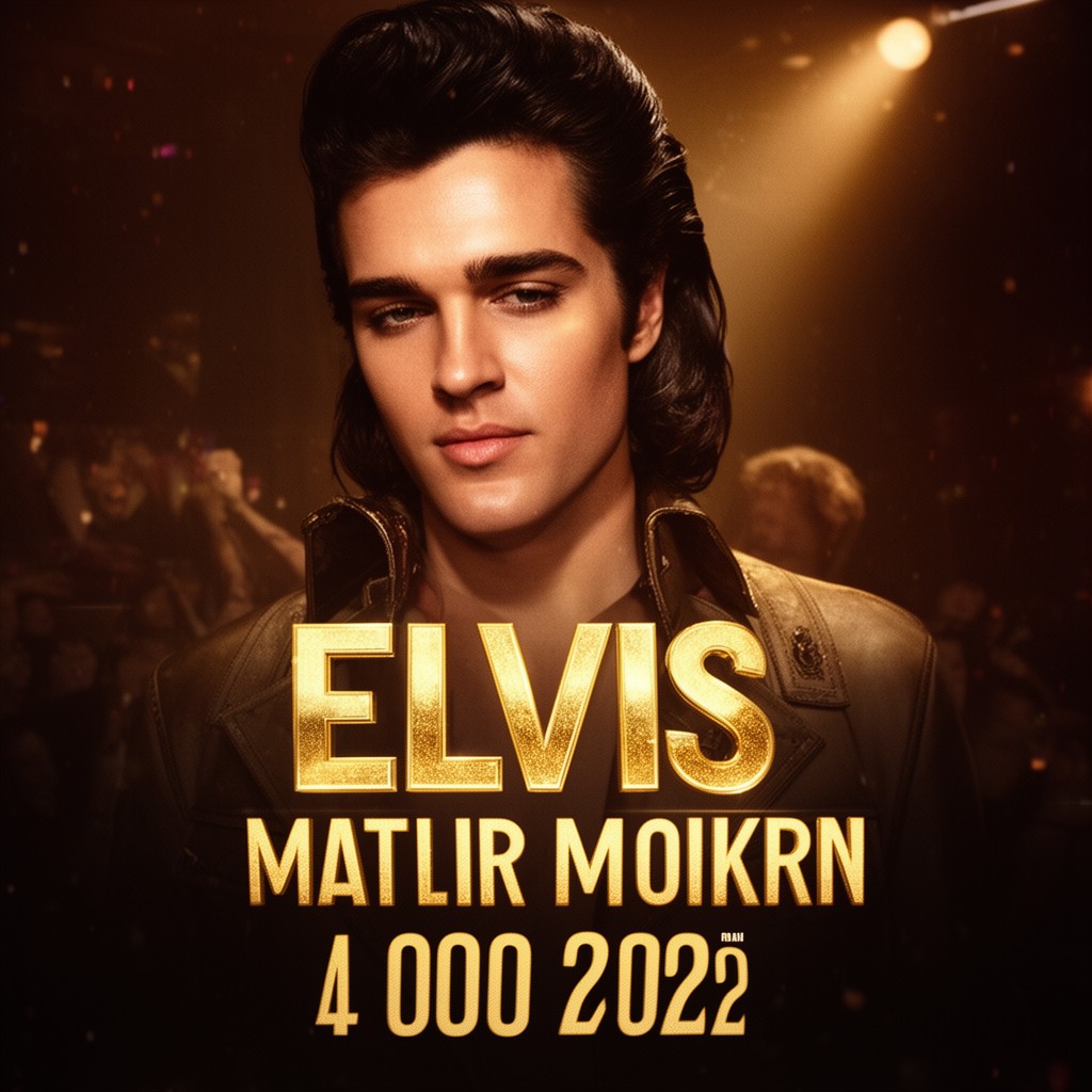AI-generated illustration of Elvis (2022 film)