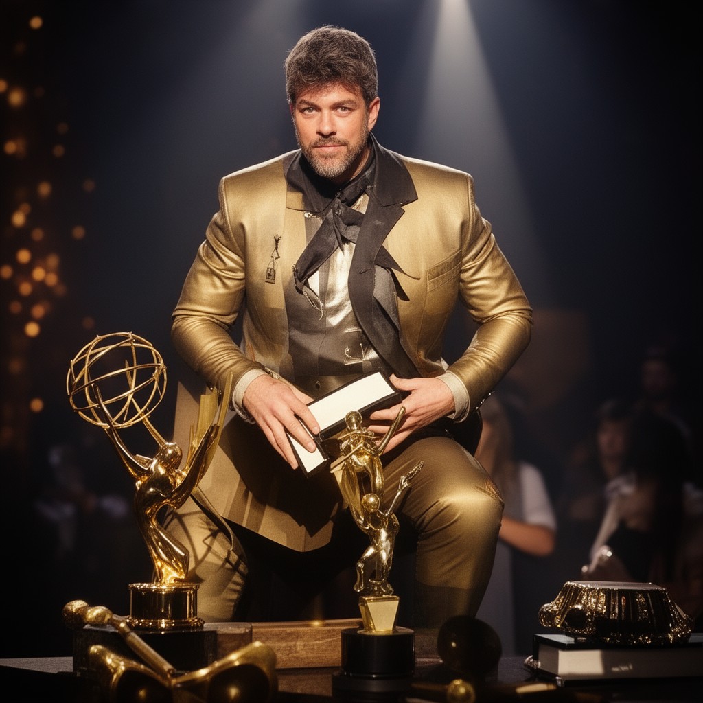 AI-generated illustration of EGOT winner