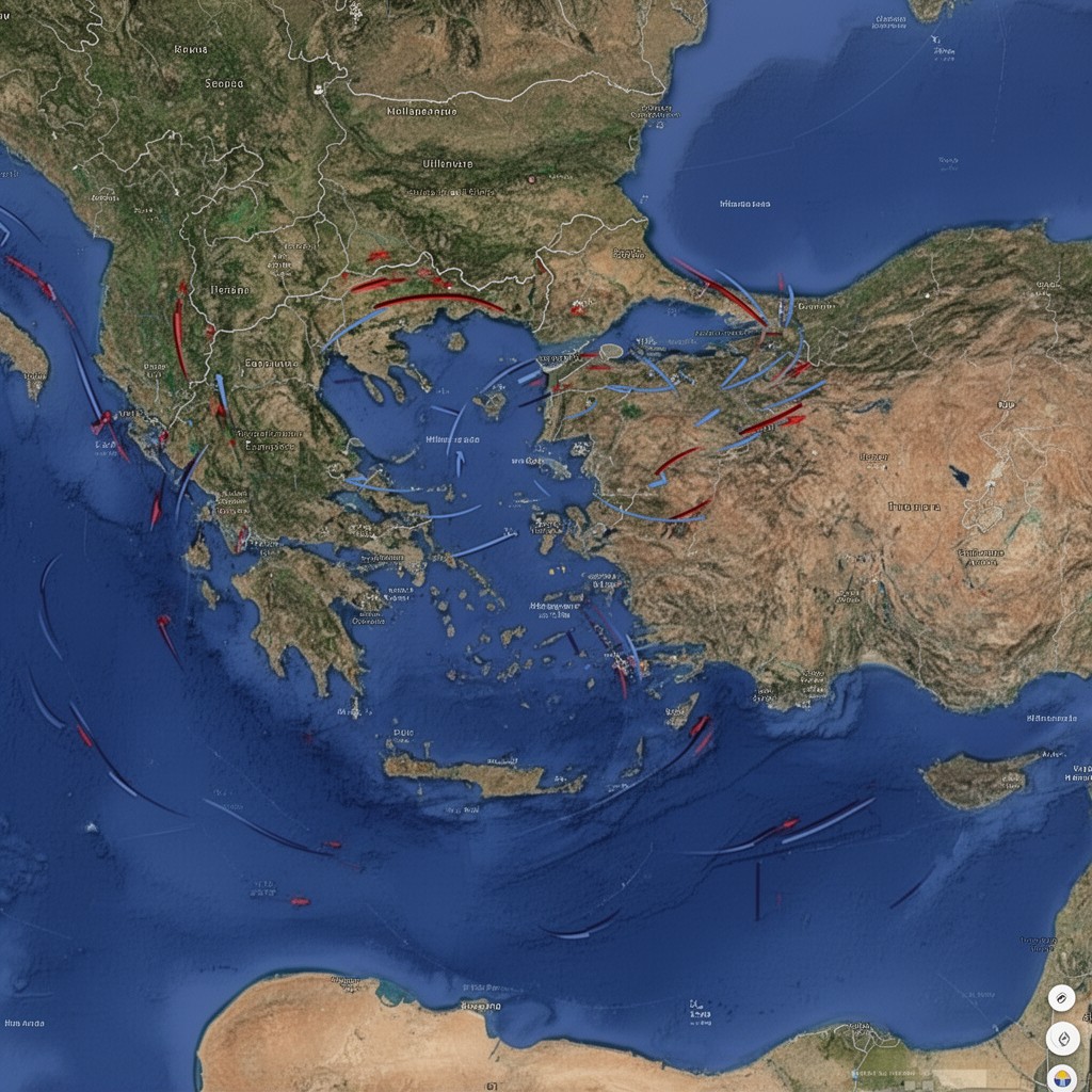 AI-generated illustration of Hellenic Arc