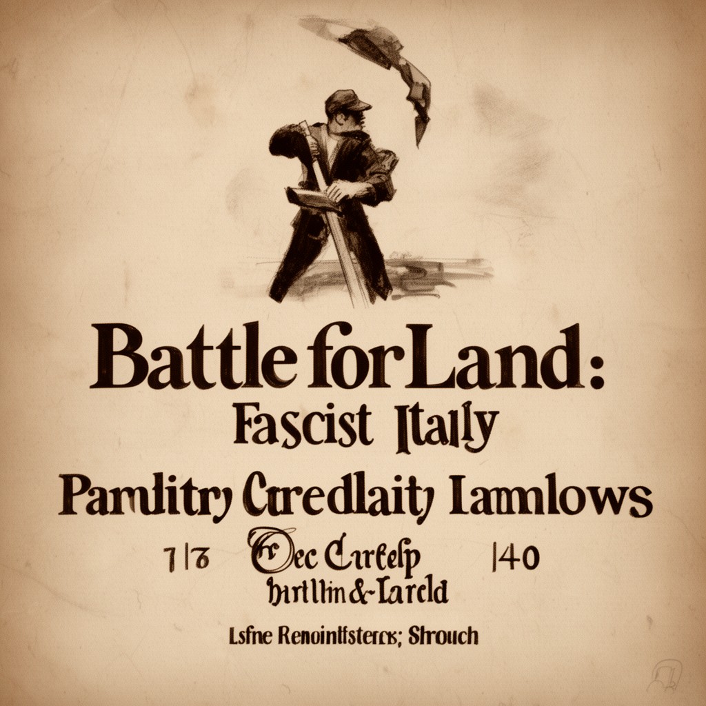 AI-generated illustration of Battle for Land