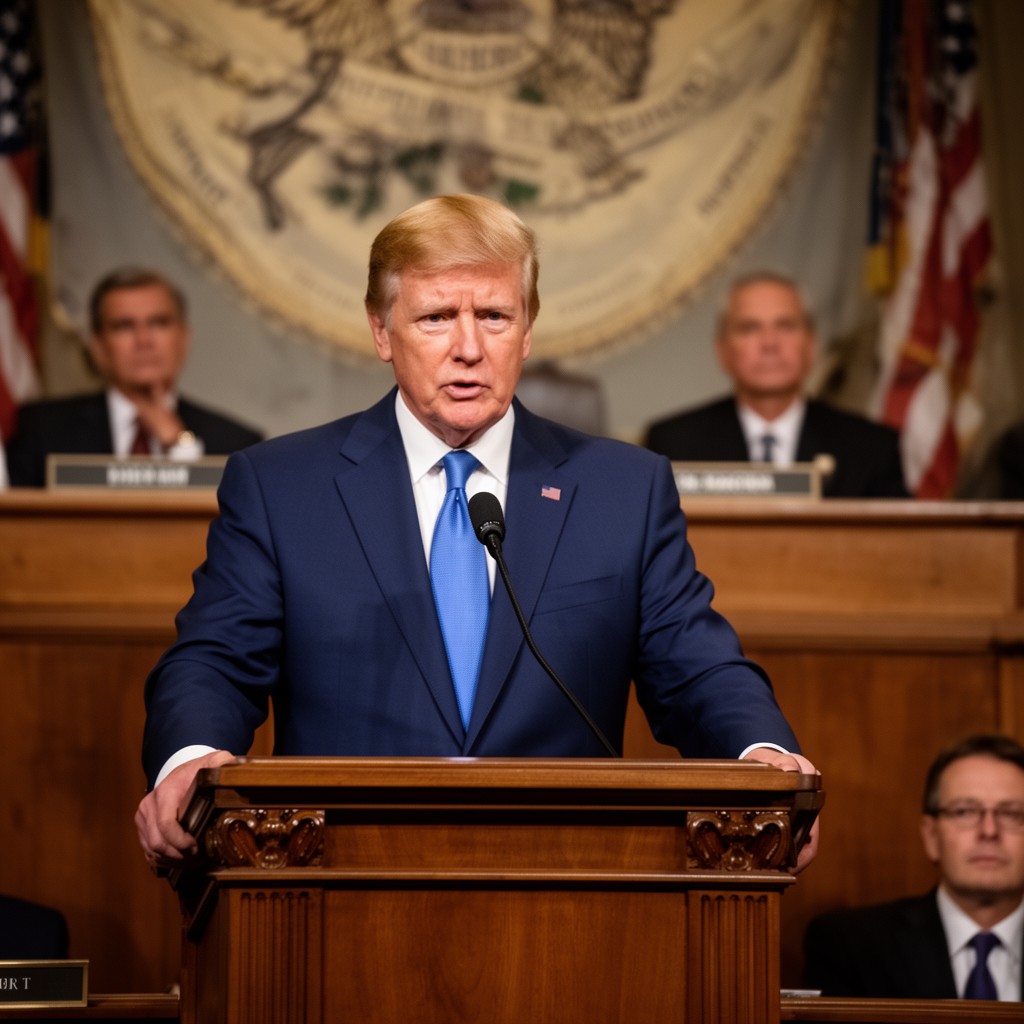AI-generated illustration of Speaker of the United States House of Representatives