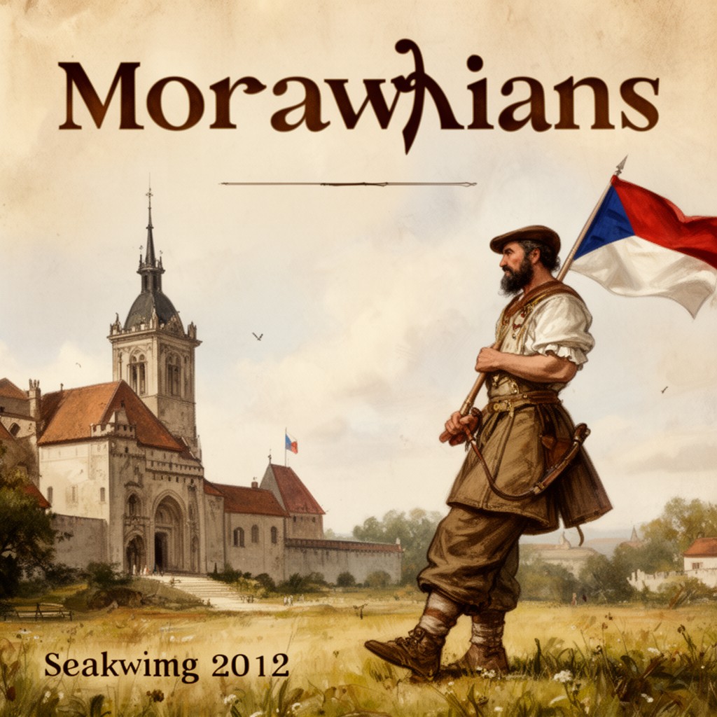 AI-generated illustration of Moravians