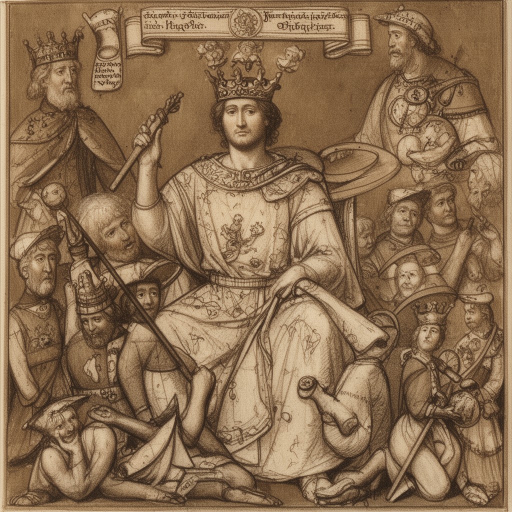AI-generated illustration of Piast dynasty