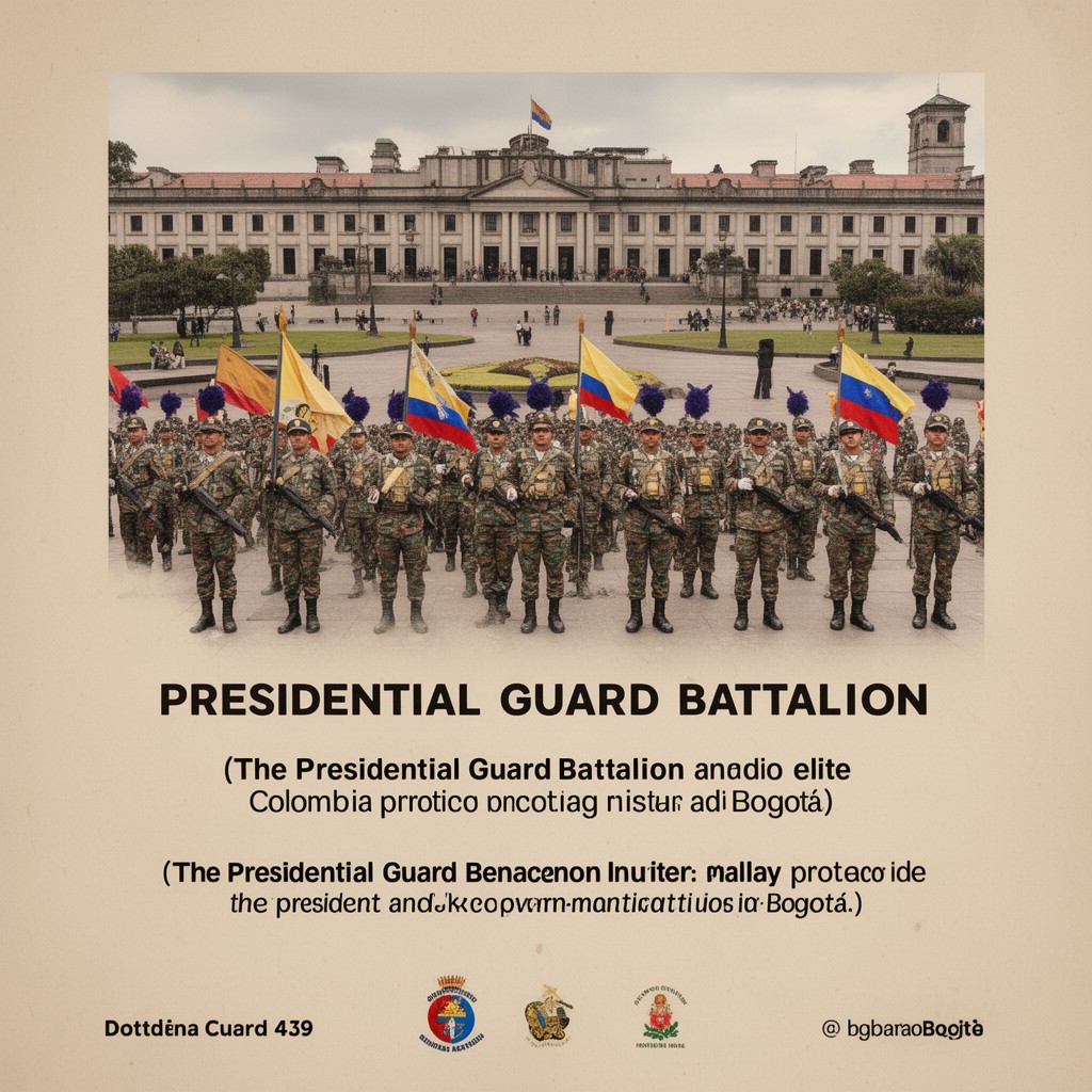 AI-generated illustration of Presidential Guard Battalion
