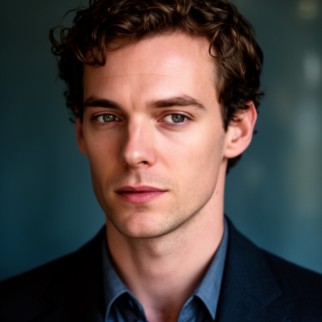 AI-generated illustration of Andrew Scott