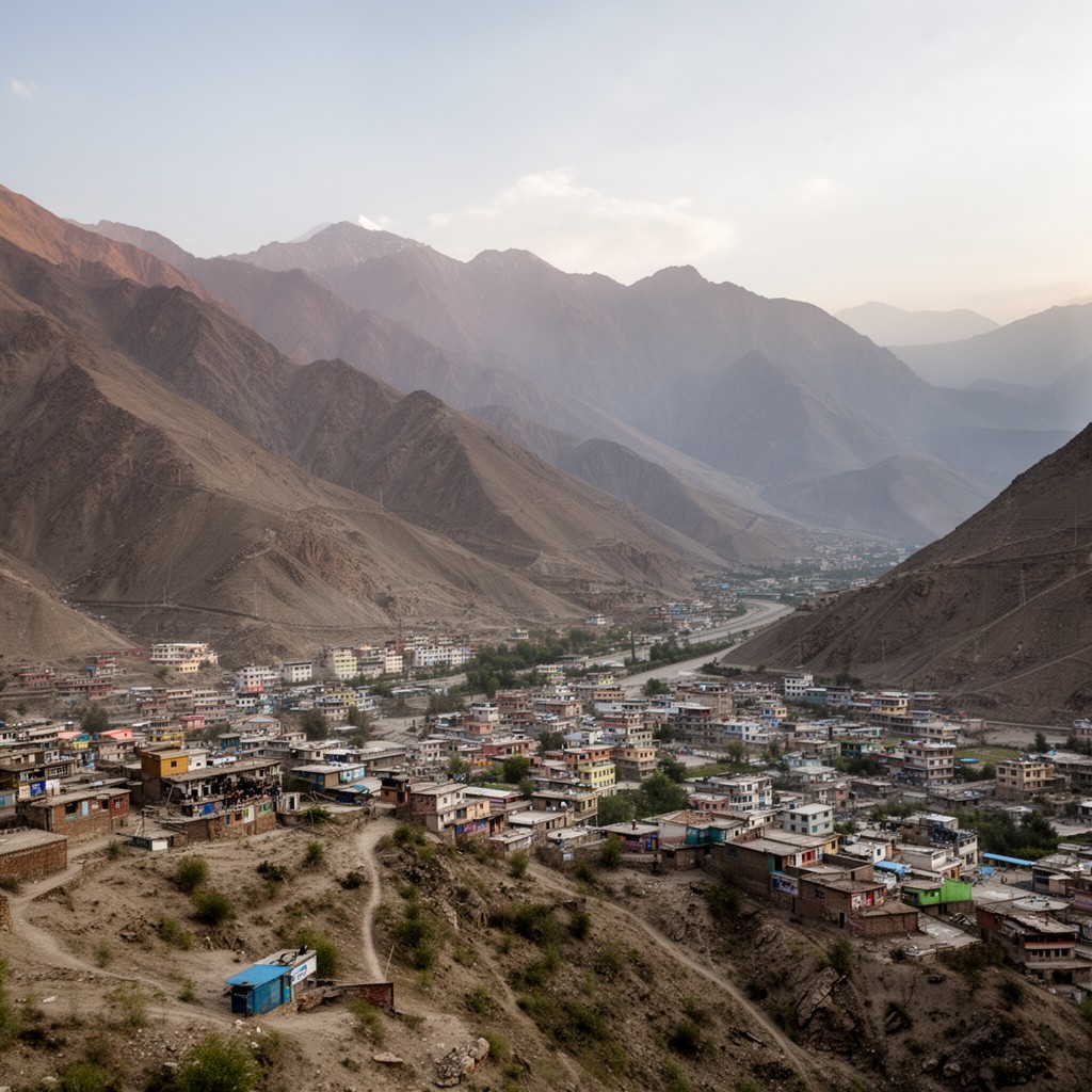 AI-generated illustration of Khyber District