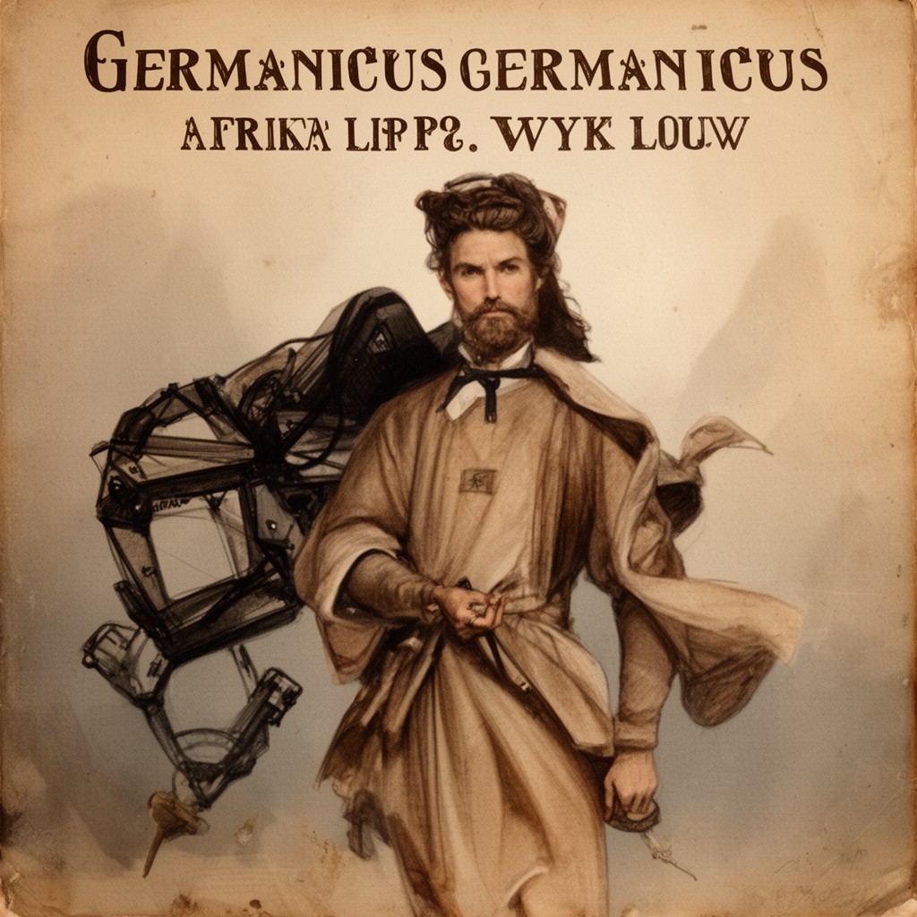 AI-generated illustration of Germanicus