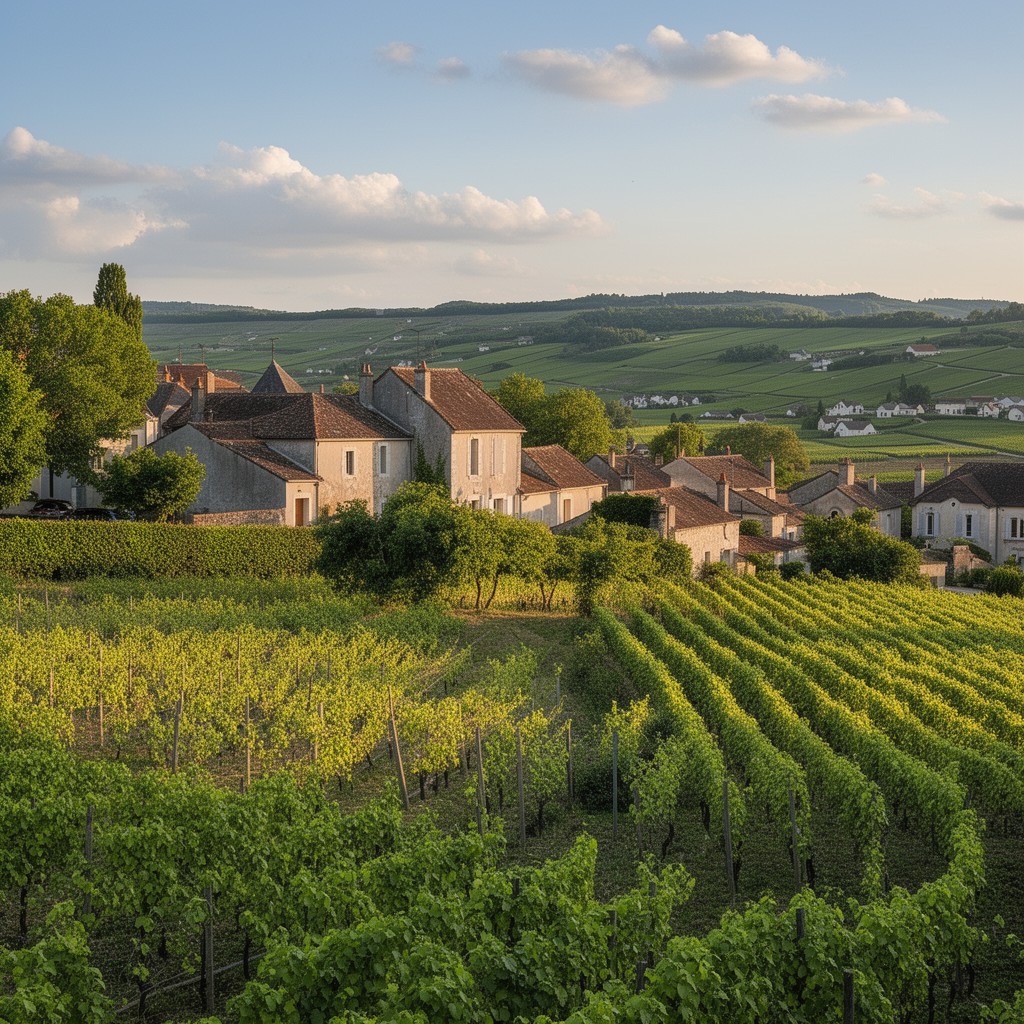 AI-generated illustration of Côte des Blancs