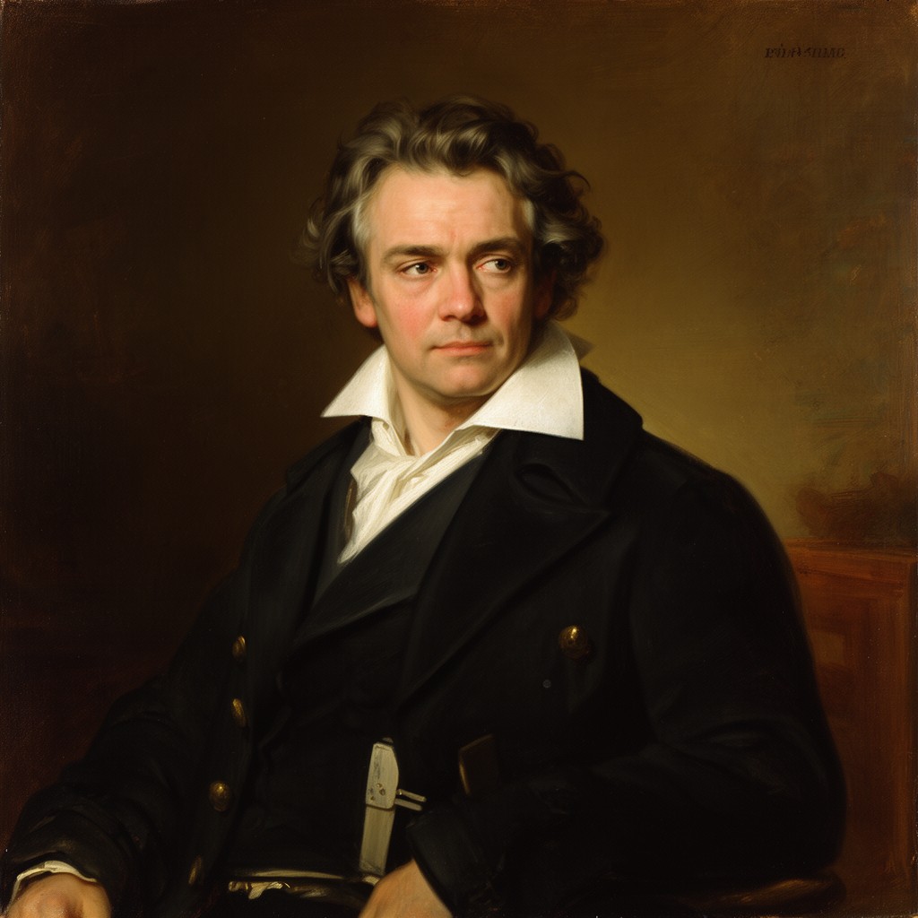 AI-generated illustration of Johann van Beethoven