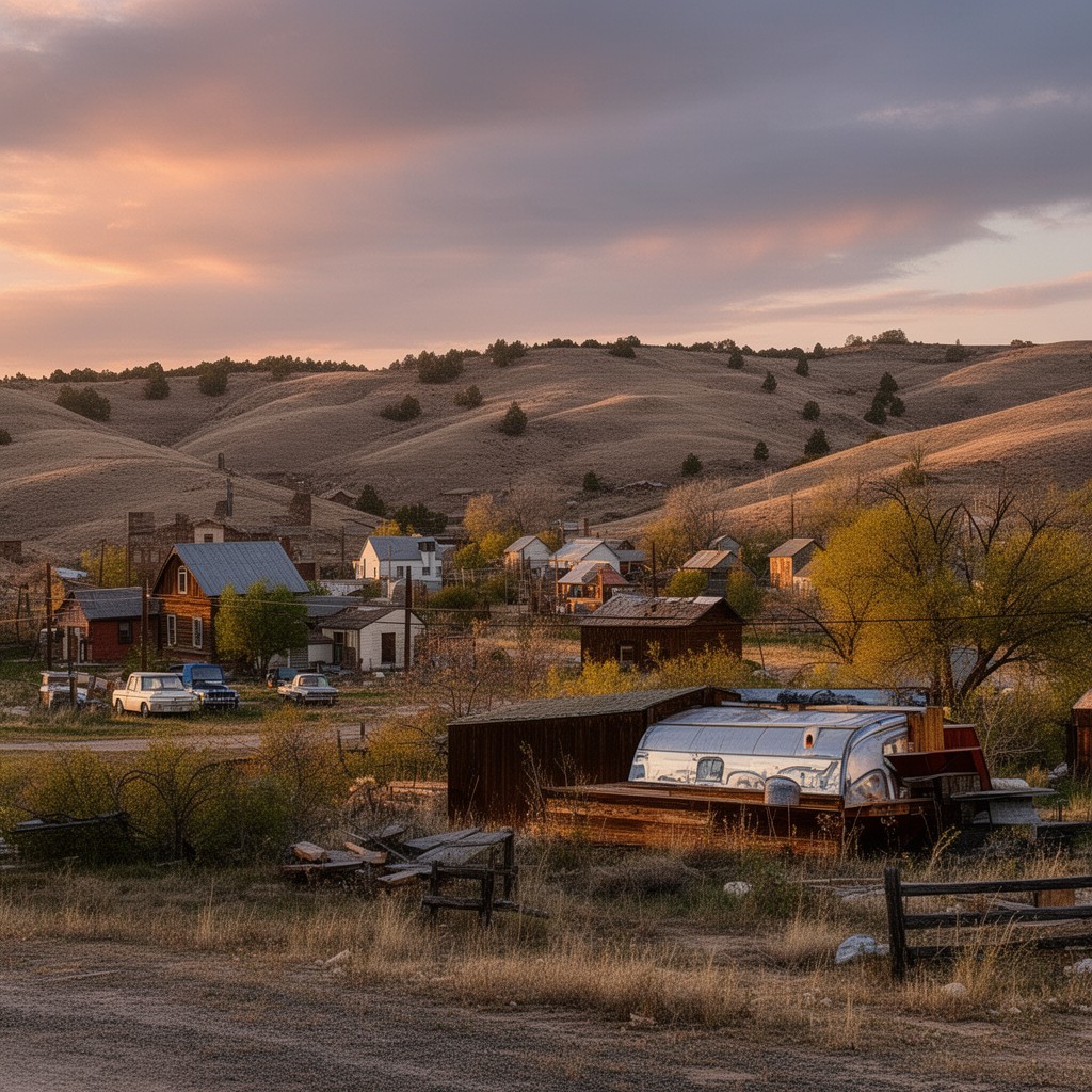 AI-generated illustration of Blende, Colorado