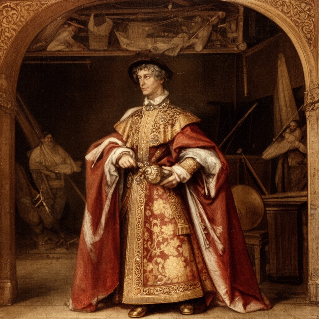 AI-generated illustration of Charles of Luxembourg