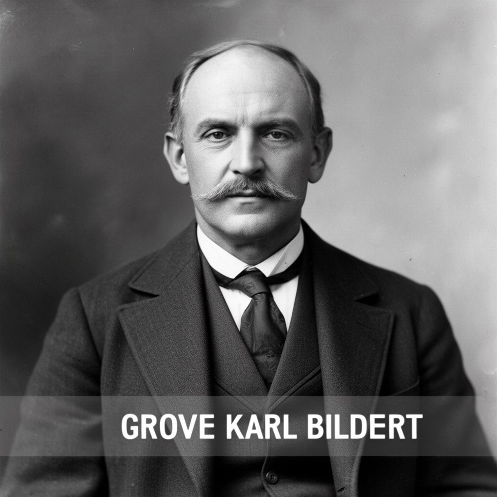 AI-generated illustration of Grove Karl Gilbert