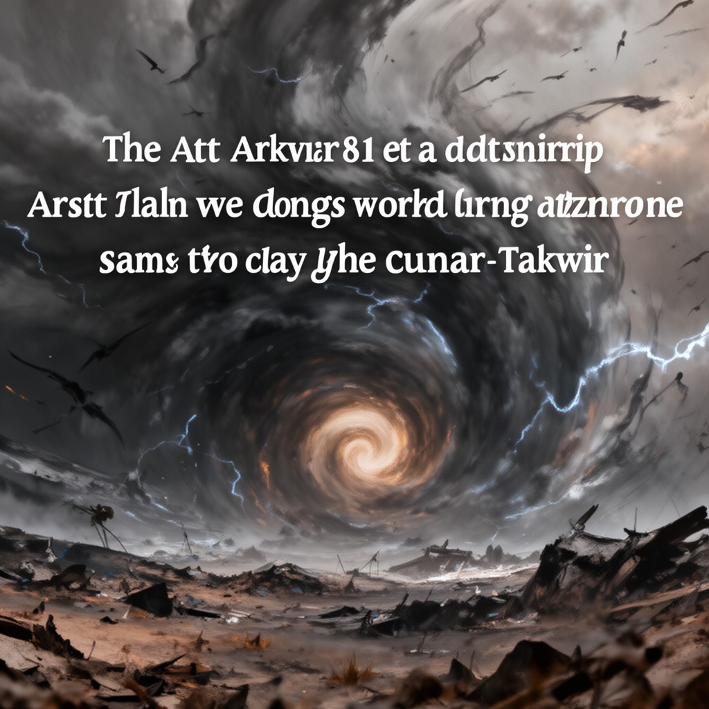 AI-generated illustration of Surah At-Takwir