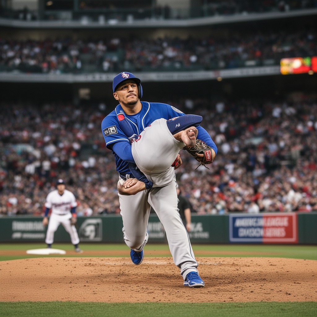 AI-generated illustration of American League Division Series
