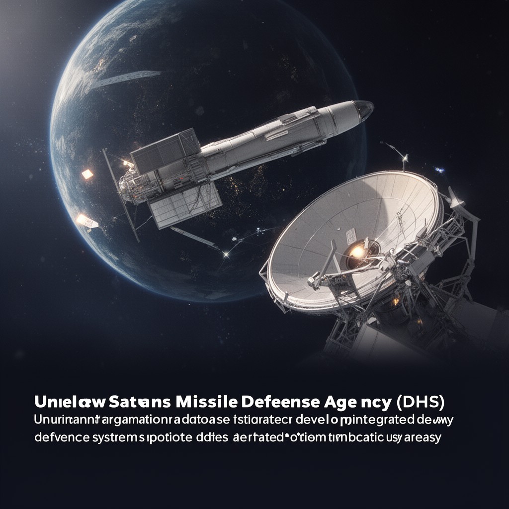 AI-generated illustration of United States Missile Defense Agency