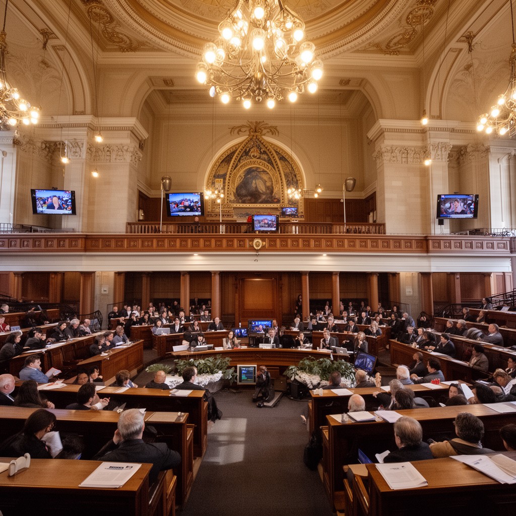AI-generated illustration of House of Assembly of South Australia