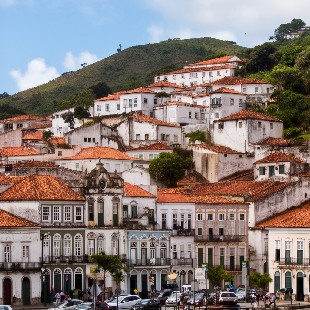 AI-generated illustration of Salvador, Bahia, Brazil