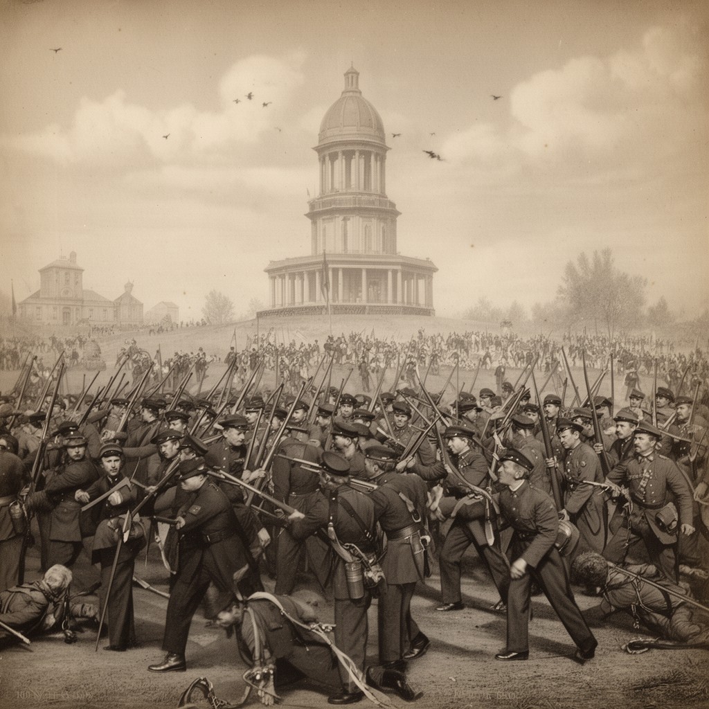 AI-generated illustration of Army of the Potomac