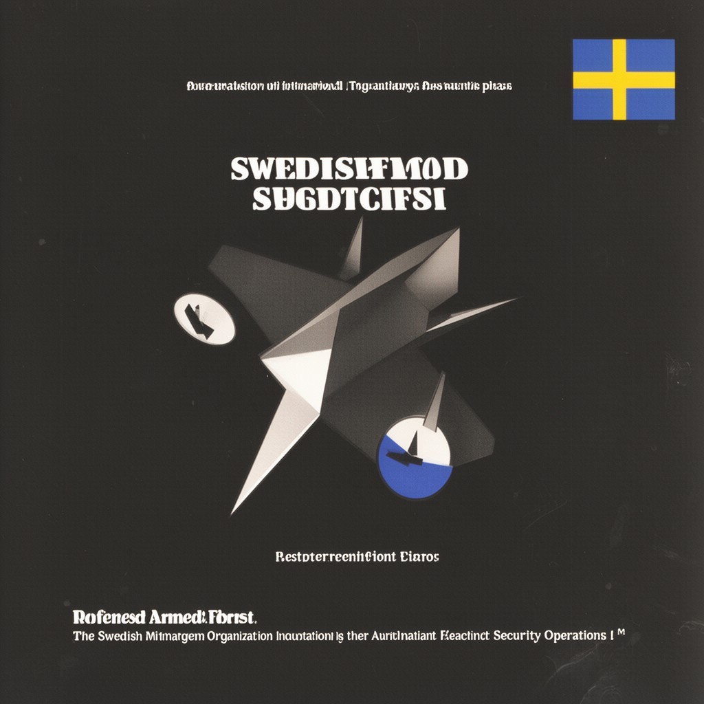 AI-generated illustration of Swedish Armed Forces