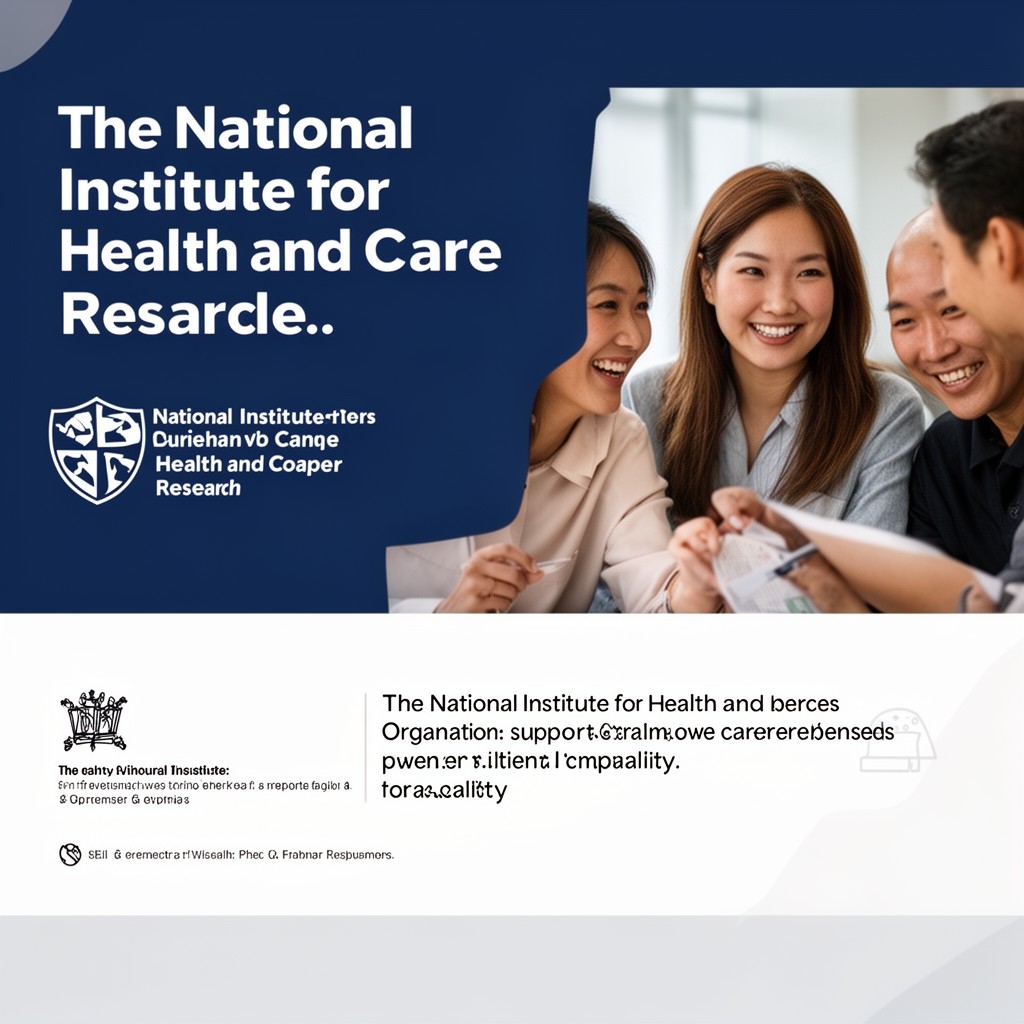 AI-generated illustration of National Institute for Health and Care Research