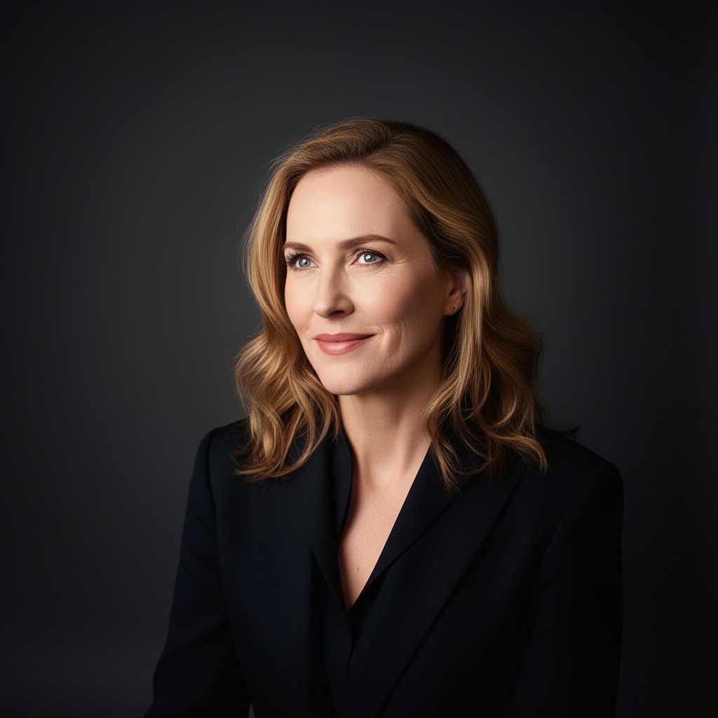 AI-generated illustration of Julianne Moore