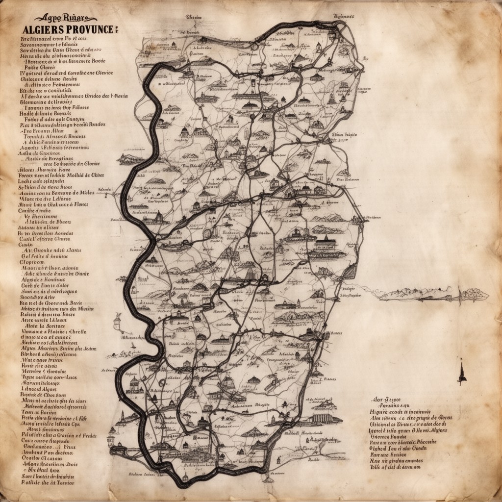 AI-generated illustration of Algiers Province