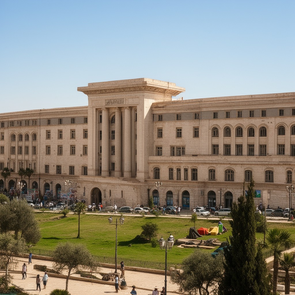 AI-generated illustration of University of Algiers